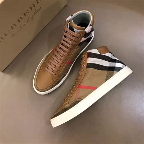 cheap burberry shoes men|burberry shoes men high top.